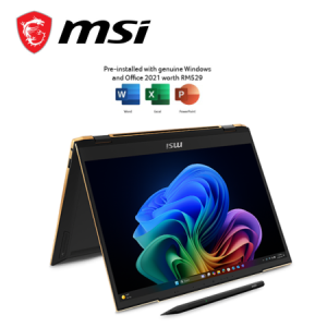 MSI Summit 13 AI+ Evo A2VMTG-022 13.3" FHD+ Laptop Black ( CU7 258V, 32GB, 1TB SSD, Intel, W11, HS )