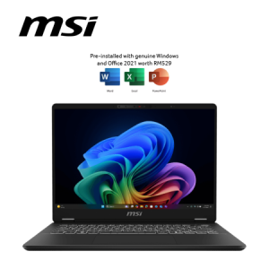MSI Prestige 14 AI+ Evo C2VMG-013 14'' 2.8K OLED Laptop ( Ultra 7 258V, 32GB, 1TB SSD, Intel Arc, W11, H&S )