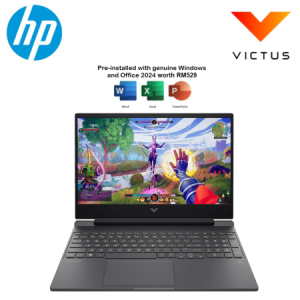 HP Victus 15-fa2724TX 15.6" FHD 144Hz Gaming Laptop Mica Silver ( i5-13420H, 16GB, 512GB SSD, RTX2050 4GB, W11, HS+M365 )