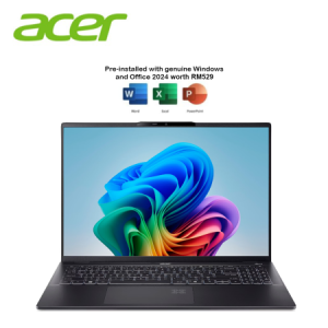 Acer Swift 16 AI SF16-51-70JE 16" WQXGA+ OLED Laptop ( CU7-258V, 32GB, 1TB SSD, Intel Arc, W11, HS+M365 )