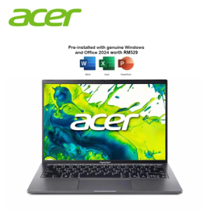Acer Aspire Go 14 Ai AG14-71M-5529 14" WUXGA Laptop Steel Grey ( CU5-125H, 16GB, 512GB SSD, Intel, W11, HS+M365 )