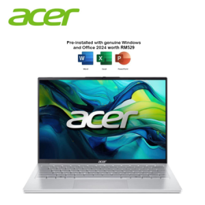 Acer Swift Lite 14 SFL14-54M-7733 14" WUXGA Laptop ( CU7-155U, 16GB, 512GB SSD, Intel, W11, HS+M365 )