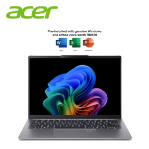 Acer Swift Go 14 AI SFG14-64-R5CN 14" WQXGA+ Laptop ( AI 7 350, 16GB, 1TB SSD, ATI, W11, HS+M365 )
