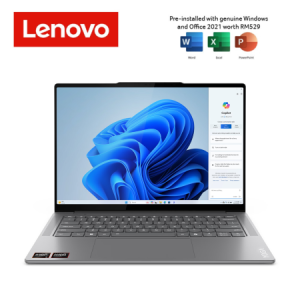Lenovo Yoga Pro 7 14ASP9 83HN0015MJ 14.5'' 2.8K Laptop Luna Grey ( Ryzen AI 9 365, 32GB, 1TB SSD, ATI, W11, HS )