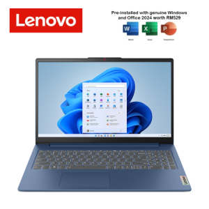 Lenovo IdeaPad Slim 3 15AMN8 82XQ00MQMJ 15.6'' FHD Laptop Abyss Blue ( Ryzen 3 7320U, 8GB, 512GB SSD, ATI, W11, HS )