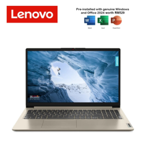 Lenovo IdeaPad 1 15IJL7 82LX00FBMJ 15.6" FHD Laptop Sand ( Celeron N4500, 8GB, 512GB SSD, Intel, W11, HS+M365 )