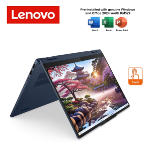 Lenovo IdeaPad 5 14AKP10 83KT004KMJ 14" WUXGA Touch 2-in-1 Laptop Cosmic Blue (AI 7 350, 16GB, 512GB SSD, ATI, W11, HS+M365)