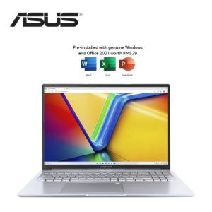 Asus Vivobook 16 M1605Y-AMB810WSM 16'' WUXGA Laptop Cool Silver ( Ryzen 5 7430U, 8GB, 512GB SSD, ATI, W11, HS+M365 )