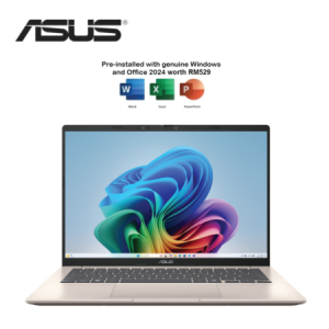 Asus Vivobook 14 A1407Q-ALY078WS 14" WUXGA Platinum Gold Laptop ( X1 26 100, 16GB, 1TB, Qualcomm, W11, HS+M365 )