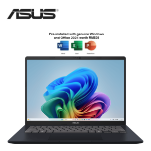 Asus Vivobook 14 M1407K-ALY065WS 14'' WUXGA Laptop Quiet Blue ( Ryzen AI 7 350, 16GB, 512GB SSD, ATI, W11, HS+M365 )