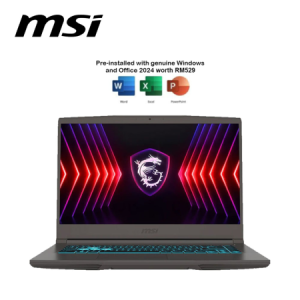 MSI Thin 15 B13VE-3216 15.6'' FHD Gaming Laptop Cosmos Gray ( i5-13420H, 8GB, 512GB SSD, RTX4050 6GB, W11, HS )