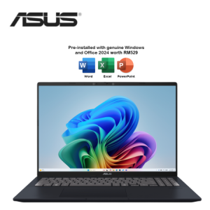 Asus Vivobook 16 A1607C-AMB222WS 16'' WUXGA Laptop Quiet Blue ( CU5-225H, 16GB, 512GB SSD, Intel, W11, HS+M365 )