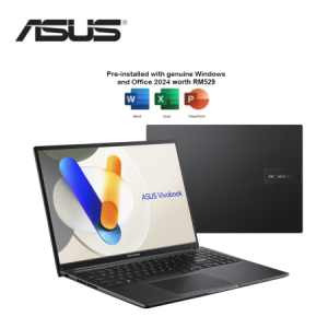 Asus Vivobook 16 A1605V-AMB2255WS 16'' WUXGA Laptop Indie Black ( i7-13620H, 16GB, 512GB SSD, Intel, W11, HS+M365 )