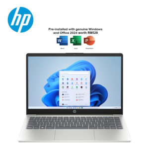HP 14-EM0226AU 14" FHD Laptop Natural Silver ( Ryzen 7 7730U, 12GB, 512GB SSD, ATI, W11, HS+M365 )