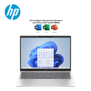 HP Pavilion Plus 14-ew1117TU 14" WQXGA OLED Laptop Natural Silver ( CU5-125H, 16GB, 512GB SSD, Intel Arc, W11, HS+M365 )
