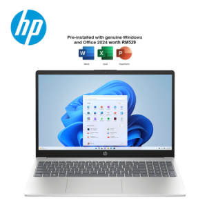 HP 15-fc0421AU 15.6" FHD Laptop Natural Silver ( Athlon 7120U, 8GB, 512GB SSD, ATI, W11, HS+M365 )