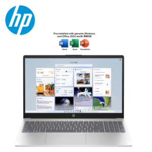 HP 15-fd0617TU 15.6" FHD Laptop Warm Gold ( C5-120U, 8GB, 512GB SSD, Intel, W11, HS+M365 )