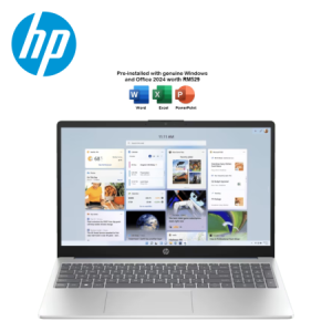 HP 15-fd0618TU 15.6" FHD Laptop Moonlight Blue ( C5-120U, 8GB, 512GB SSD, Intel, W11, HS+M365 )